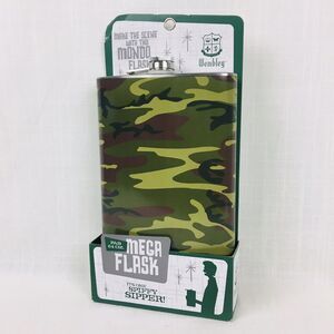 Wembley Camouflage Stainless Steel Flask Mega Big Ole King Size Holds 64 oz. NEW